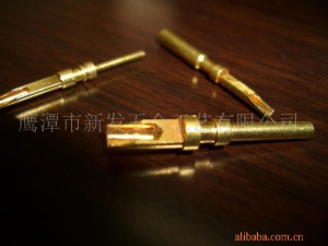 電子插孔，母端，銅針